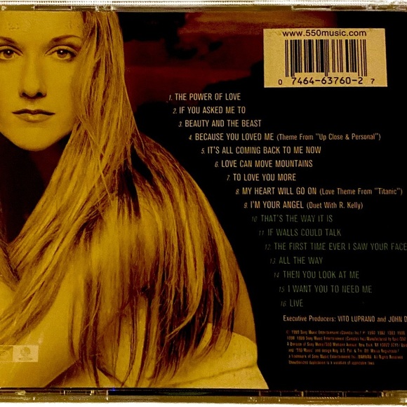 All The Way...A Decade of Song
by Celine Dion - Picture 2 of 2